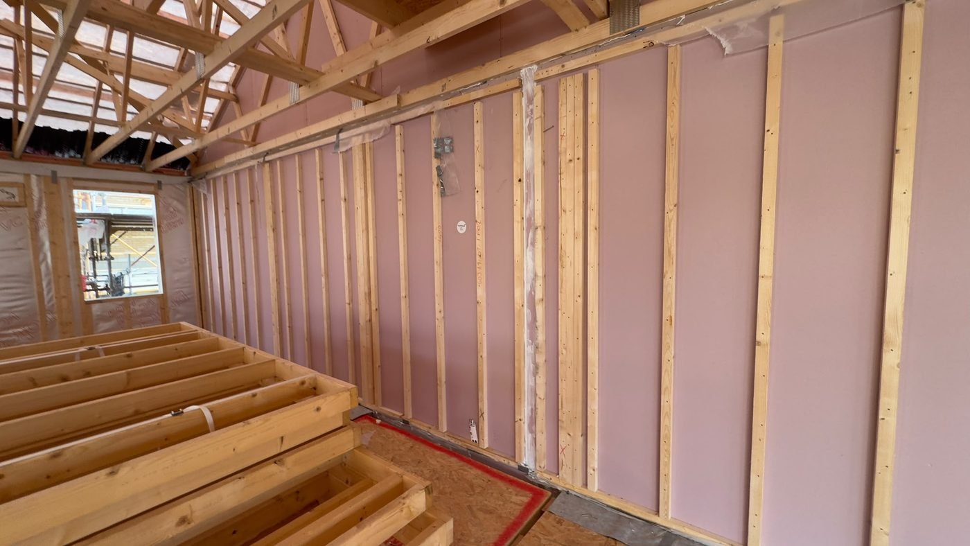 Interior walls project