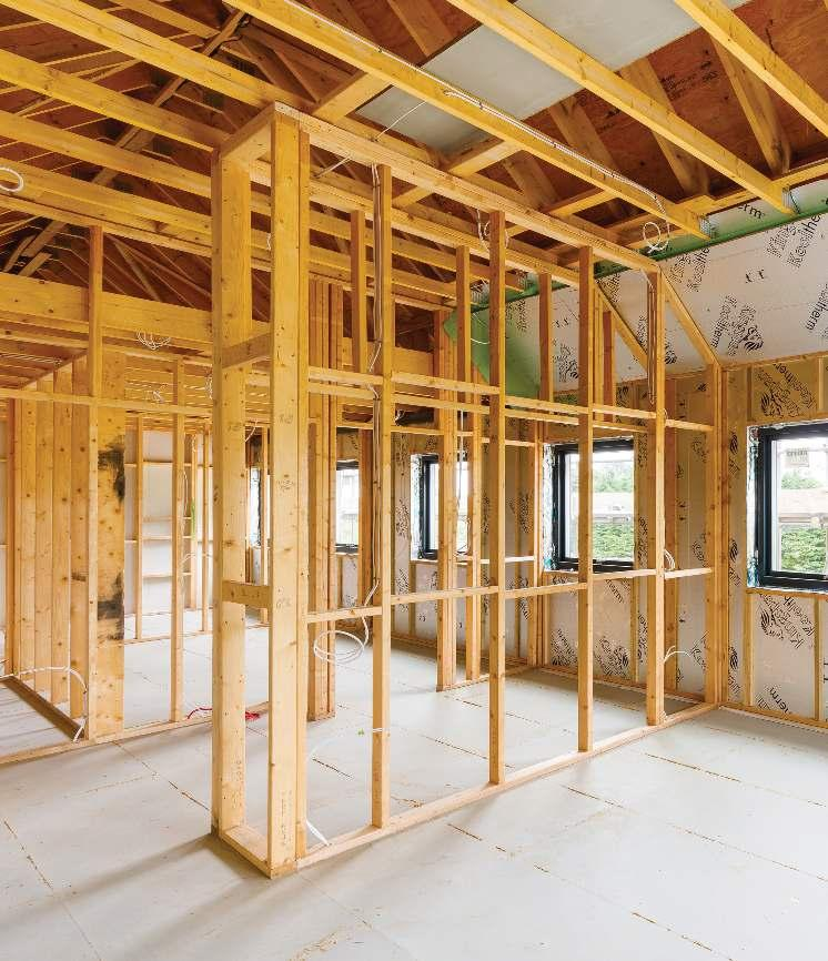 interior wals installed